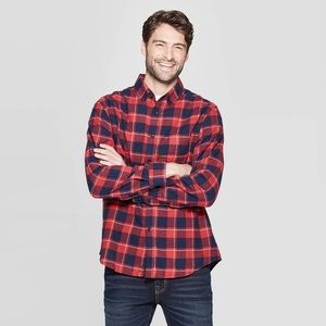Flannel button up shirt